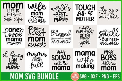 Mom Svg Bundle Graphic By Momenulhossian577 · Creative Fabrica