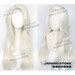 Light Blonde Cosplay Wig Elsa Halloween Costume Wig With Wig Cap Light Blonde Long Wavy Wig