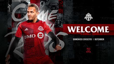 Download Domenico Criscito Toronto Fc Welcome Poster Wallpaper