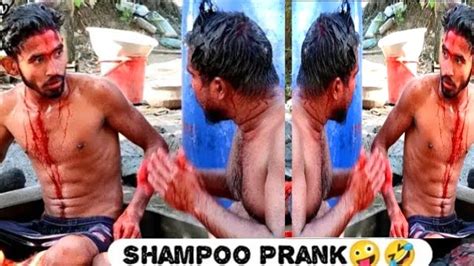 Shampoo Prank Video Shampoo Pranks Funny Video Funny Video Vlogs