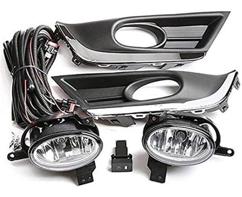 Kit Faros Niebla Crv 2017 2018 2019 Honda Cr V Filo Cromo Meses Sin