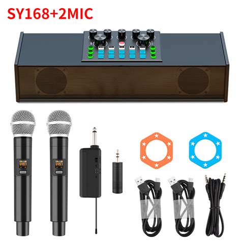 Jual Siborie Keluarga Ktv Sy Sound Card Speaker All In One Bluetooth