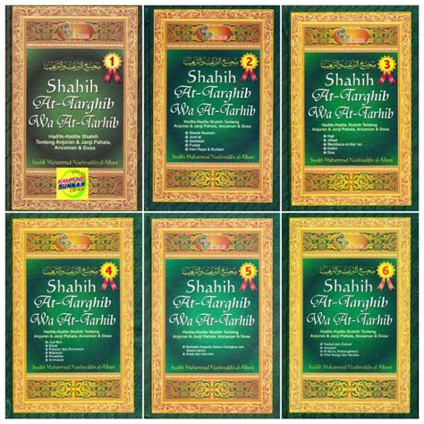 Jual KITAB SHAHIH AT TARGHIB WA AT TARHIB 6 JILID LENGKAP Shopee