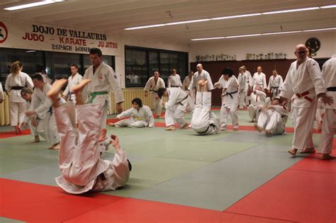 Judo Entrainement en commun à Vallauris DOJO DE VALLAURIS JUDO