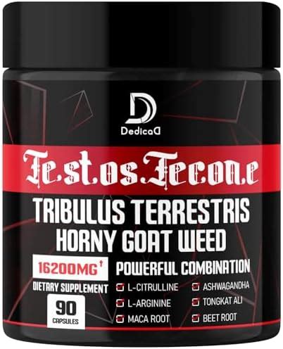 Amazon DEDICAD 90 Capsules 8in1 Tribulus Terrestris Horny Goat