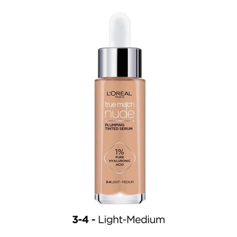 LOREAL KOLOR SKONCENTROWANE SERUM W PODKŁADZIE TRUE MATCH NUDE ML LIGHT MEDIUM drogeriejasmin
