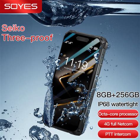 Мини-защищенный смартфон SOYES S10 Max, 3,5-дюймовый восьмиъядерный ...