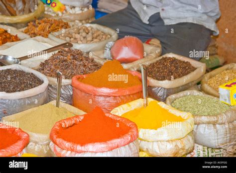 Spice Stall Mapusa Market Hi Res Stock Photography And Images Alamy