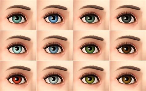 My Sims 3 Blog Ultra Plain Eyes For TS3 Default Replacement By Tamo