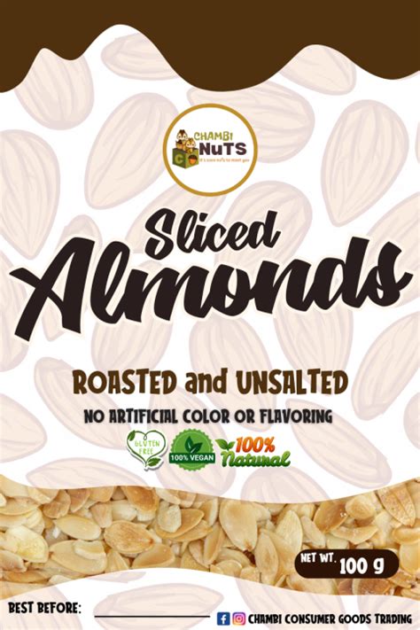 Roasted Sliced Almonds BUY 1 GET 1 100G Lazada PH