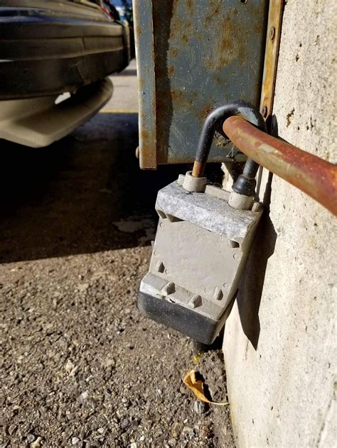 Well, figured out how the burglars got in to our building to steal our