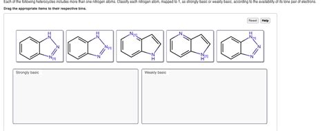 Solved Each Of The Following Heterocycles Includes More Than Chegg