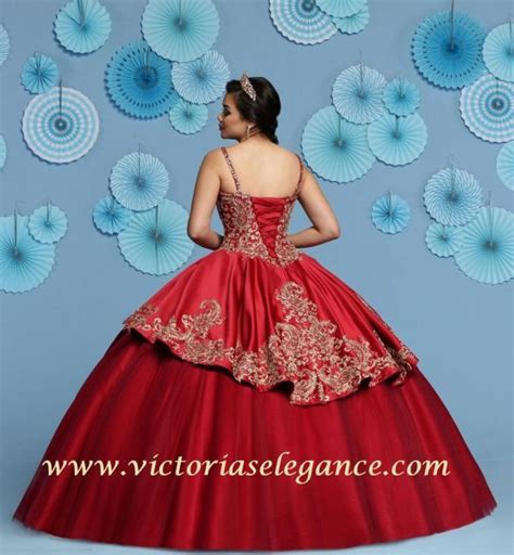 Davinci Satin Tulle Ball Gown Victoria S Elegance Quincea Era Bridal