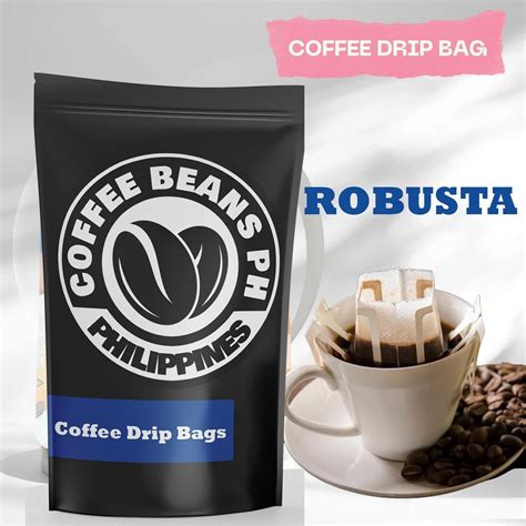 Robusta Coffee Drip Bags Premium Quality - Coffee Beans PH | Home of ...