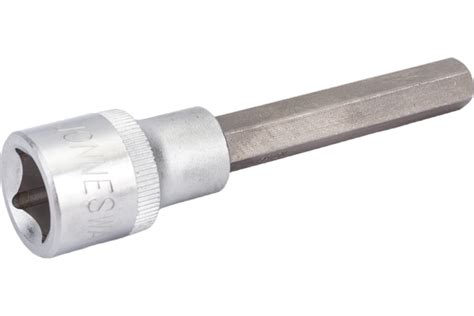 Головка торцевая с шестигранной вставкой "HEX" (1/2"DR; 10 мм; 100 мм ...