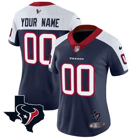 Houston Texans Vapor Limited Custom Jersey – All Stitched – Thebustlight