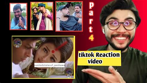 Reaction Video Tiktok Part 4 Pushto Funny Video😜😂 Reaction Reactionvideo 100k Pushto