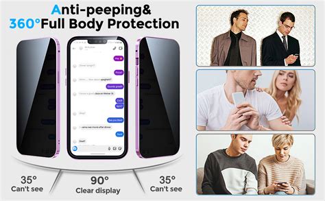 Pinggoo Privacy Magnetic Case For Iphone Pro Anti Peep Tempered