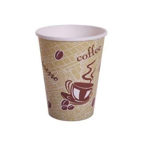 Printed Coffee Paper Cup Packet Size Pieces Capacity Ml At Rs