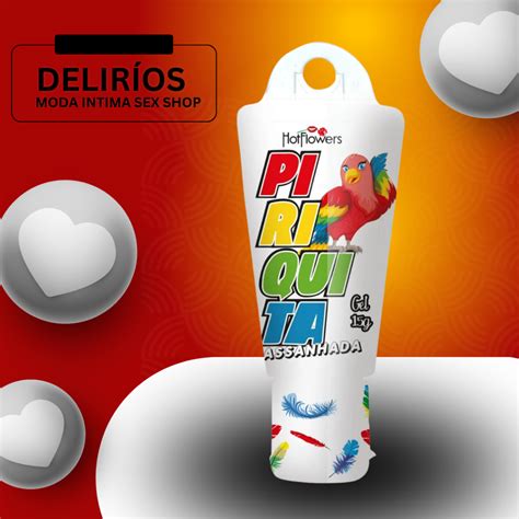Gel Excitante Feminino Piriquita Assanhada 15g Hot Flowers Shopee Brasil