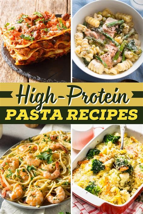 Easy High Protein Pasta Recipes Insanely Good