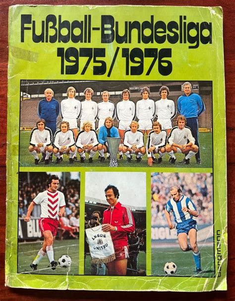 Bergmann Fußball Bundesliga 1975 1976 Complete Album Catawiki