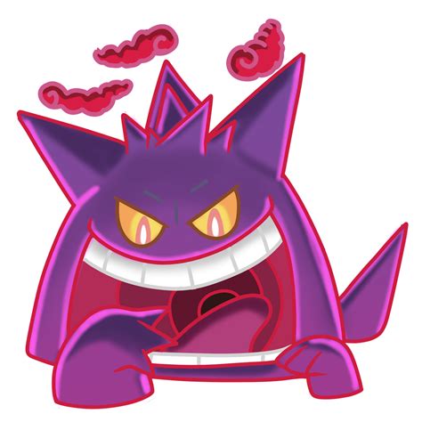 Gengar Gigantamax By Dburch01 On Deviantart