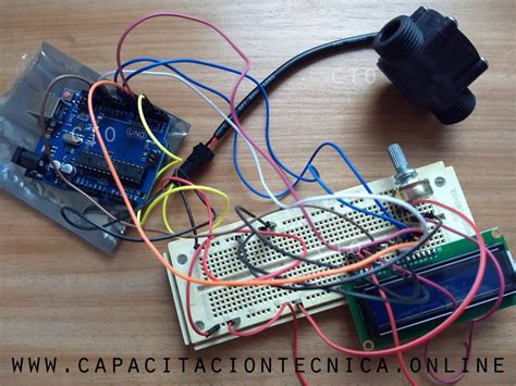 Proyecto Con Sensor De Flujo YF S201 Y Arduino UNO