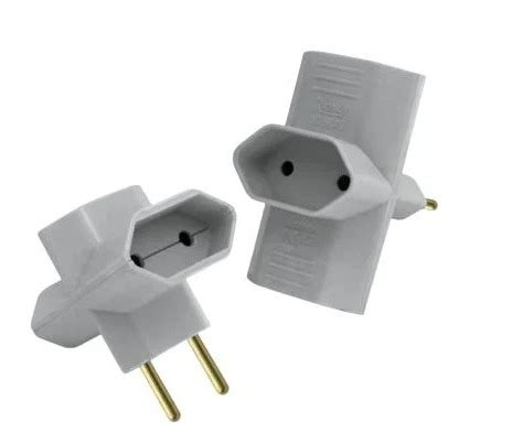 Plug Adaptador 2 Polos 3 Saídas 10A DAMOFIX