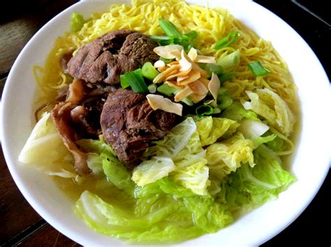 Beef Mami Noodle Soup Recipe