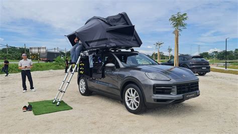 The Cayenne S Factory Porsche Roof Tent Costs Rm Automacha