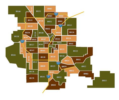 Las Vegas Zip Codes Map 2024 Marys Sheilah