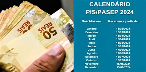 Calendário Abono Salarial PIS Pasep 2024 Saiba quem recebe até R 1