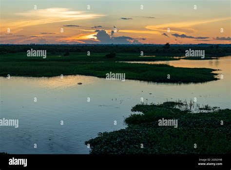 Nanay River Sunset in Iquitos, Peru Stock Photo - Alamy