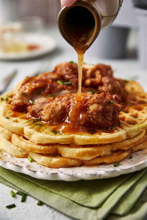 Chicken And Waffles Recipe - Food Faith Fitness