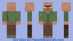 Nitwit Villager 1.14 REWORKED Minecraft Skin