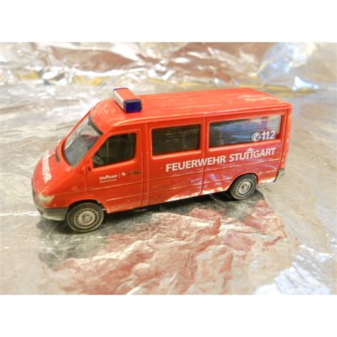 Herpa 284714 Mercedes Benz Sprinter Stuttgart Fire Department