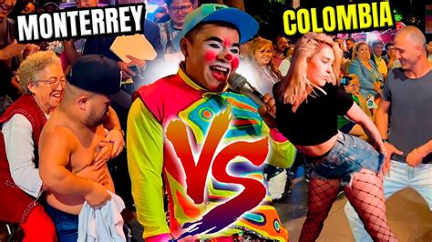 MONTERRY VS COLOMBIA QUIEN BAILA MEJOR LOS PAYASOS MAS VIRALES