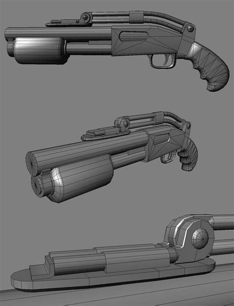 Tf2 Soldier Shotgun Wip 025 By Elbagast On Deviantart