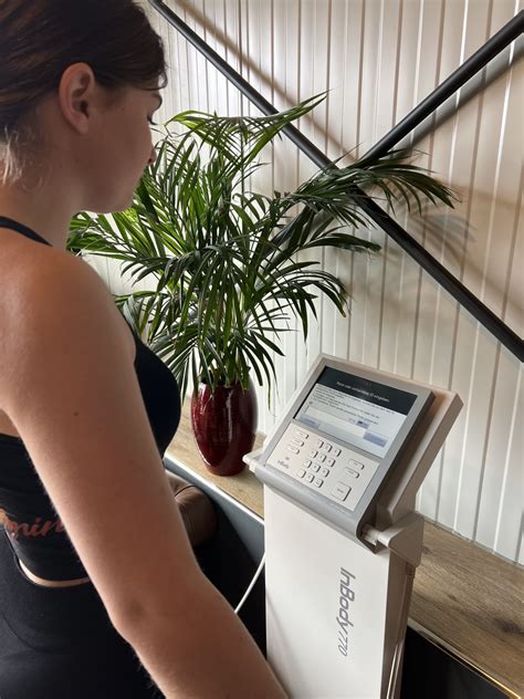 Inbody K Rperanalyse Gym Fitnessstudio Wagenfeld