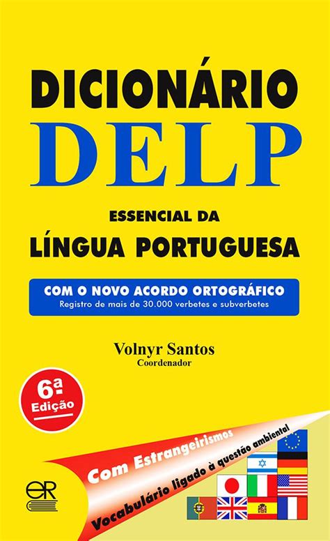 Livro Dicionário Delp Dicionário Essencial Da Língua Portuguesa