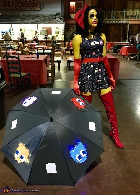 Ms Pacman Halloween Costume Diy Tutorial