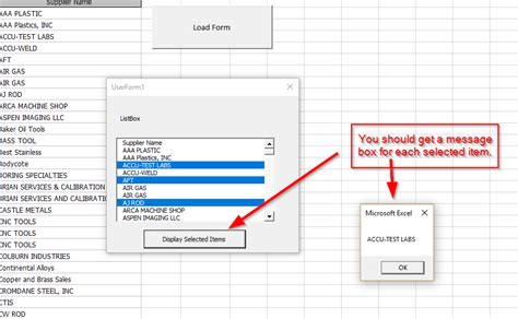 ListBox The Best Free Excel VBA Tutorials