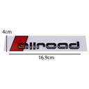 Naklejka Z Logo Allroad Audi A4 A6 Sportowa Tylna Plakietka 16 9x4cm