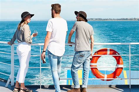 Image Smt Searoad Ferries Queenscliff On The Deck Sydney Melbourne