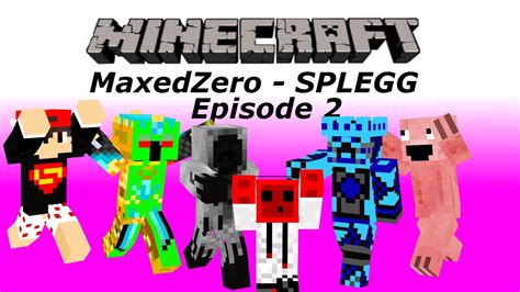 Minecraft Splegg Ep W Friends D Youtube