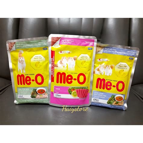 Jual HS Me O Sachet 80gr Meo Wet Food Sachet 80gr Meo Pouch