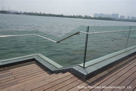 662 884 Tempered PVB Glass Sgp Glass Toughened Laminated Balcony Glass