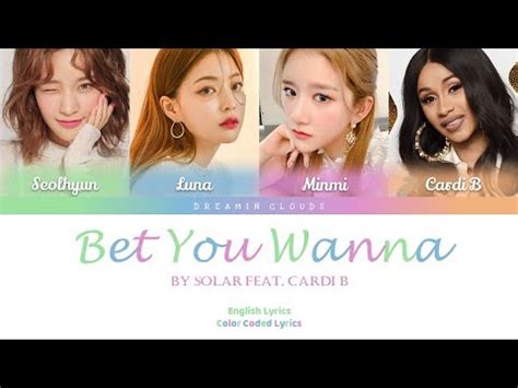 How Would My Girl Group Sing Bet You Wanna By BLACKPINK Feat Cardi B