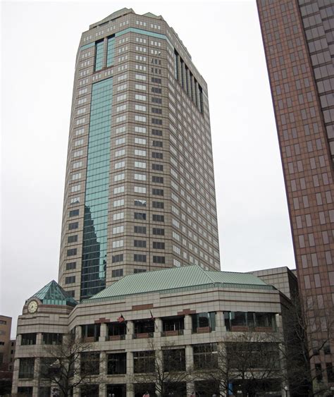 Vern Riffe State Office Tower Downtown Columbus Ohio Usa A Photo